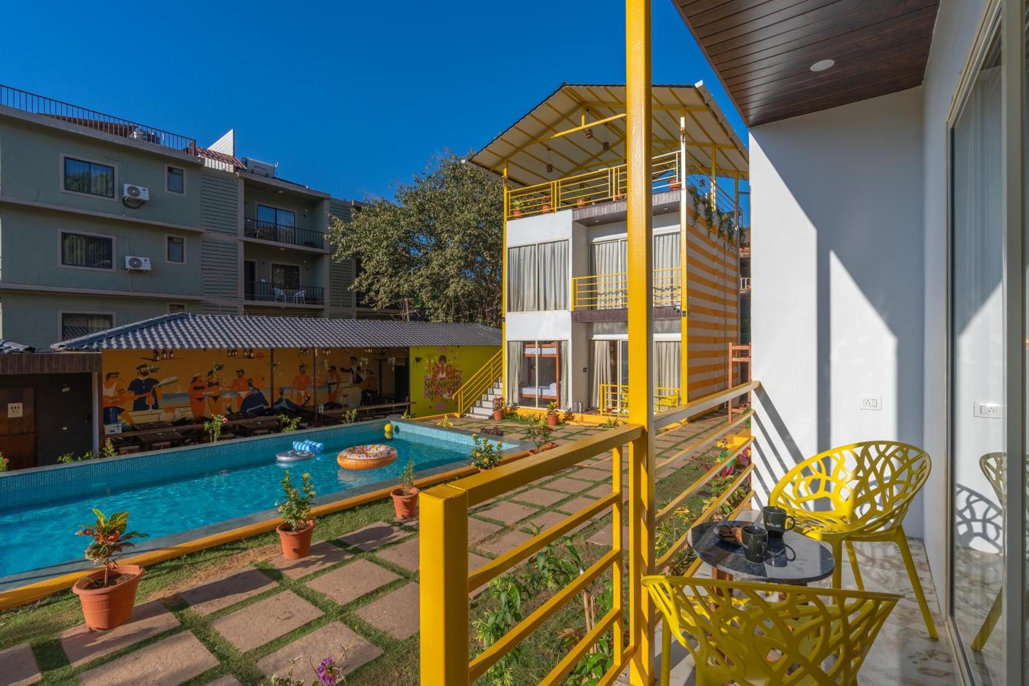 The Social Stays Goa, Morjim Formerly Artbuzz Ngoại thất bức ảnh