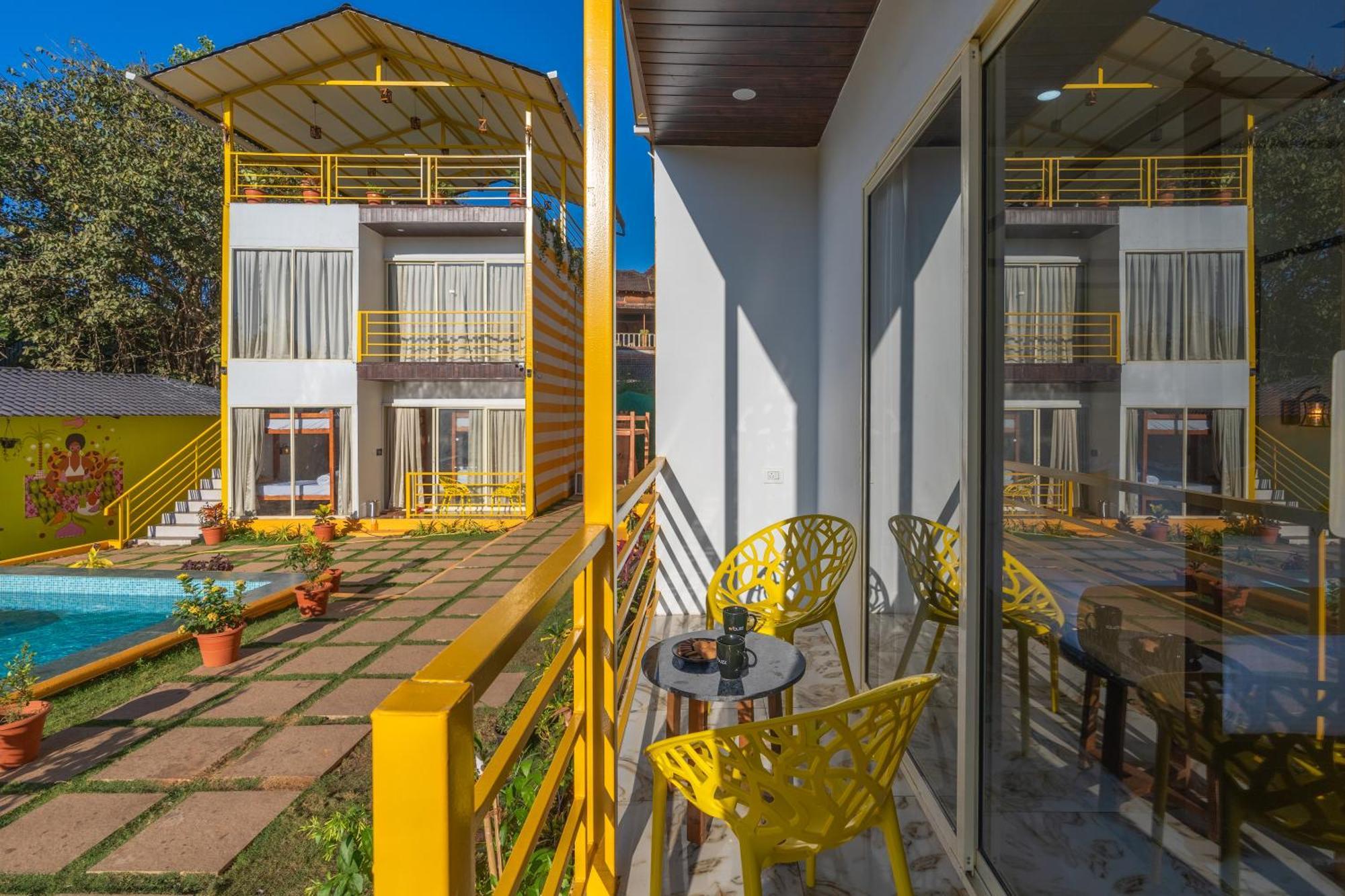 The Social Stays Goa, Morjim Formerly Artbuzz Ngoại thất bức ảnh