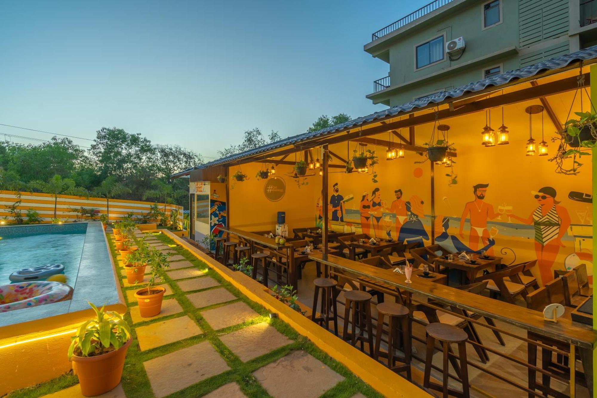 The Social Stays Goa, Morjim Formerly Artbuzz Ngoại thất bức ảnh