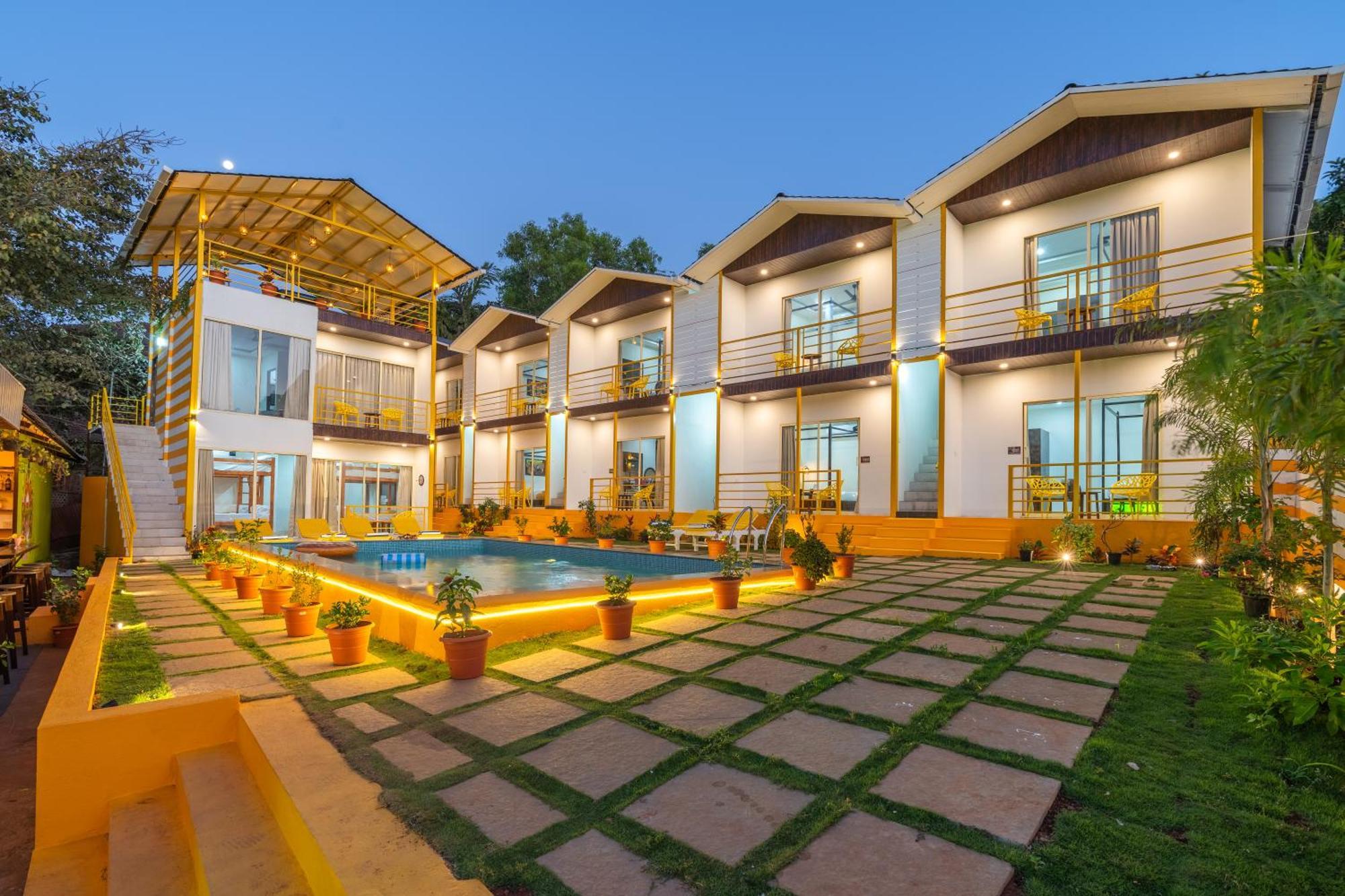 The Social Stays Goa, Morjim Formerly Artbuzz Ngoại thất bức ảnh
