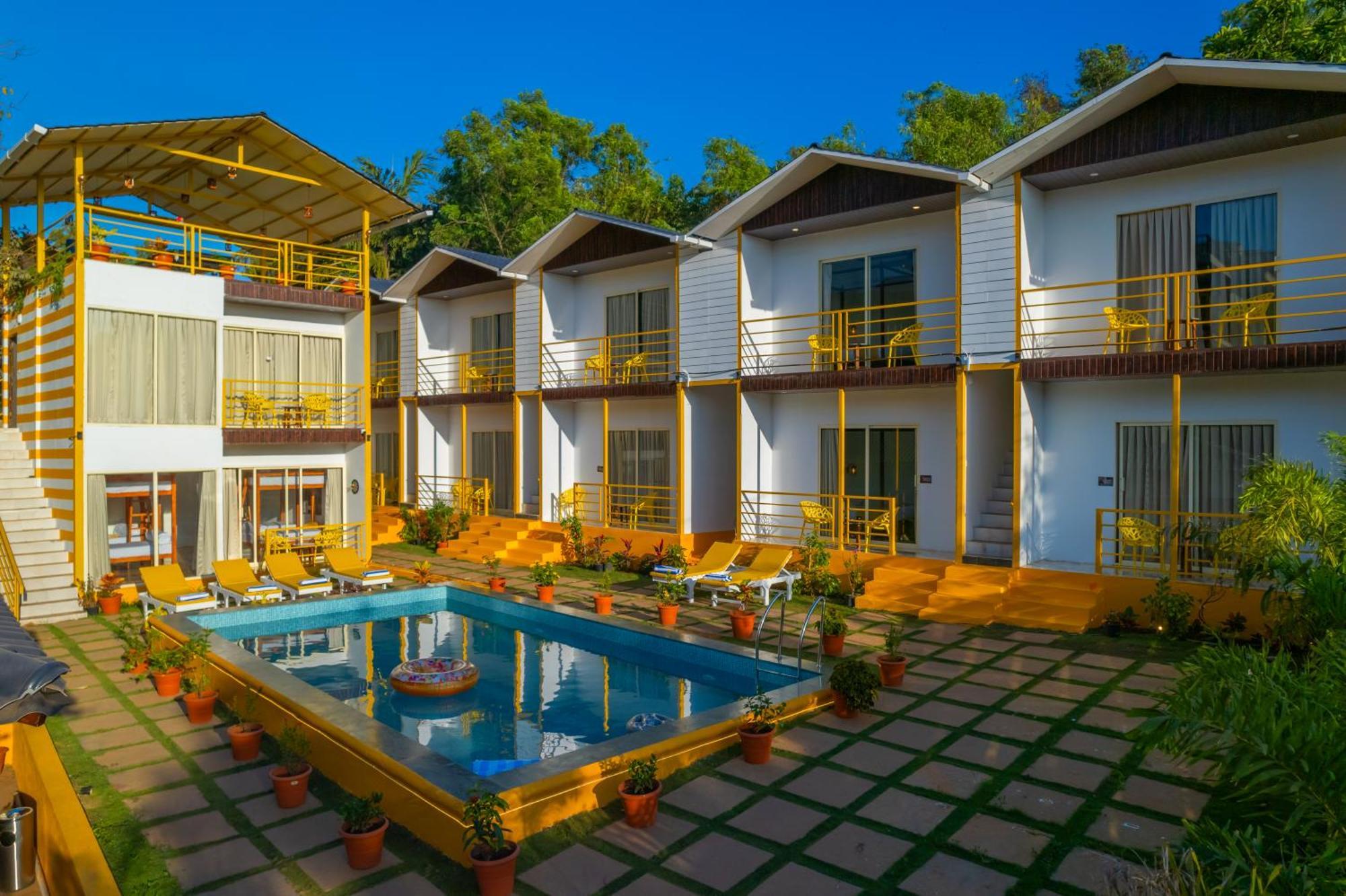 The Social Stays Goa, Morjim Formerly Artbuzz Ngoại thất bức ảnh